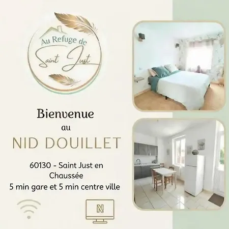 Le Nid Douillet - Gare 5 Min , Acces Paris Facile Apartment